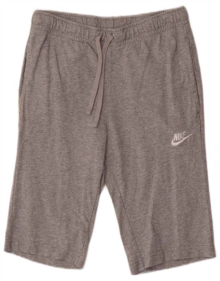 Nike muške sportske kratke hlače male sive pamučne boje
