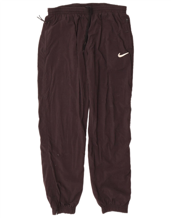 Nike muške hlače za trenirku, velike crne hlače od poliestera