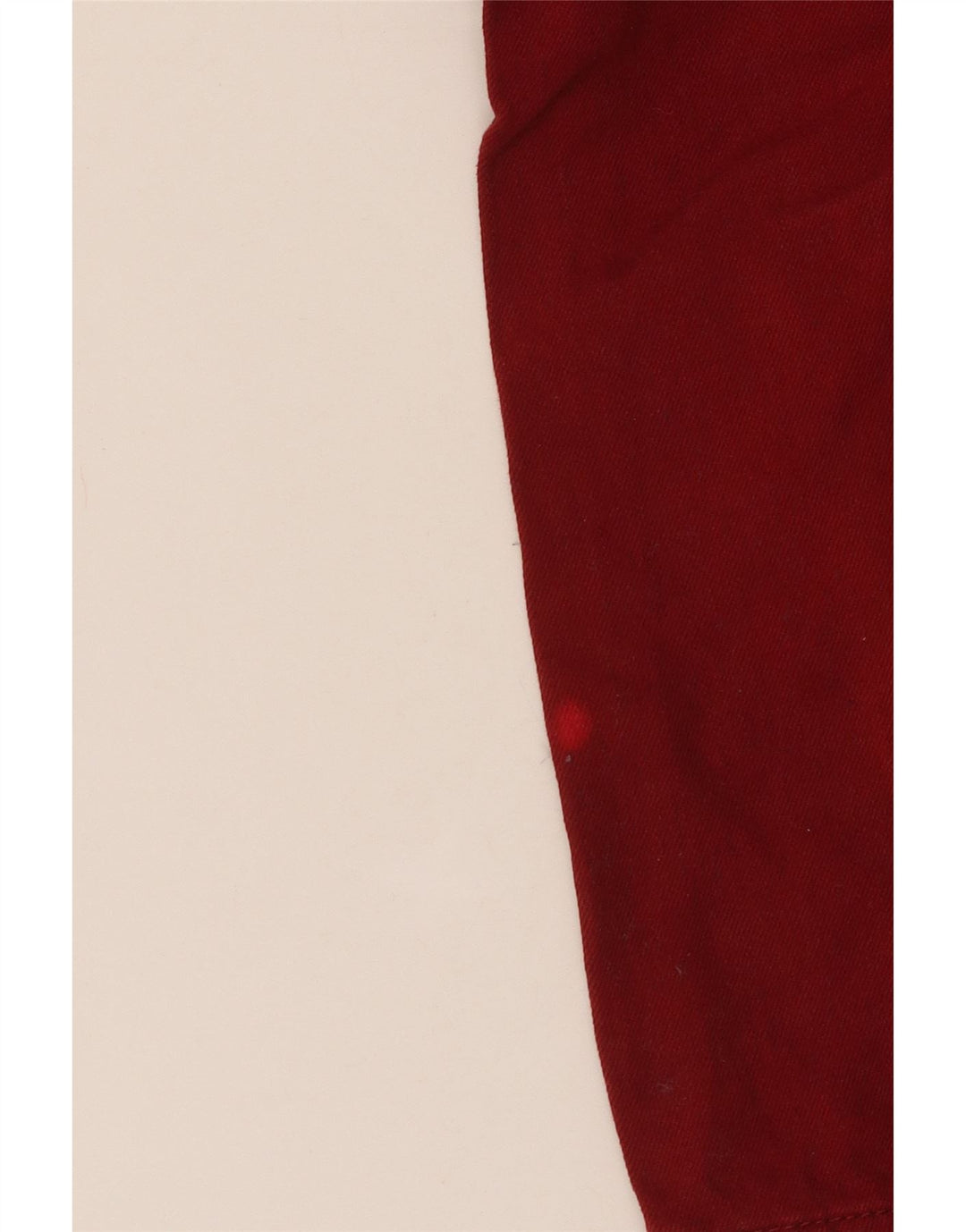 TOMMY HILFIGER Ravne traperice za dječake 6-7 godina W22 L22 Bordo pamuk