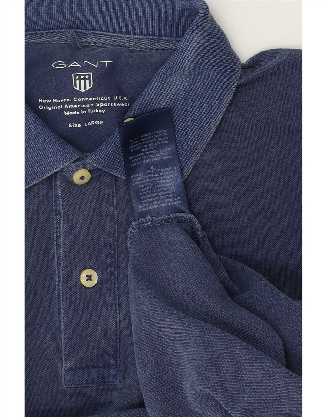 Gant muška polo majica Large Blue Pamuk