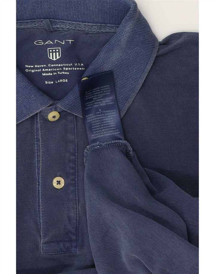 Gant muška polo majica Large Blue Pamuk