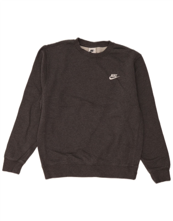 Nike muški džemperi mali sivi pamuk