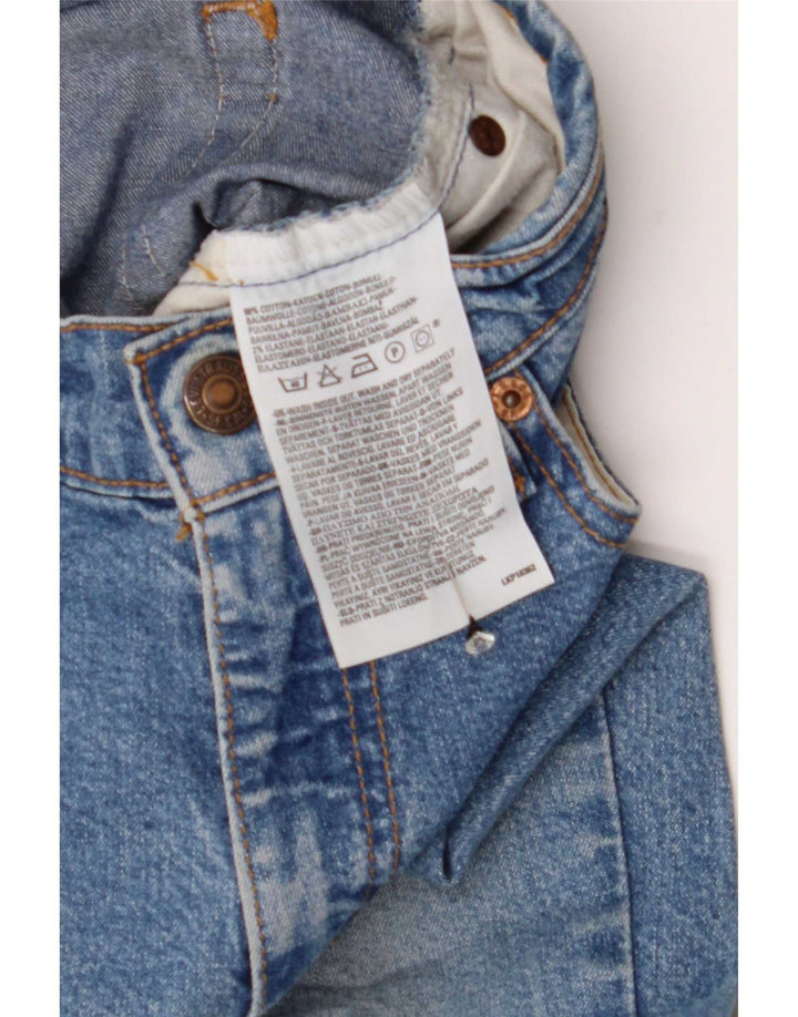 Levi's Ženske Bootcut traperice W30 L30 Plavi pamuk