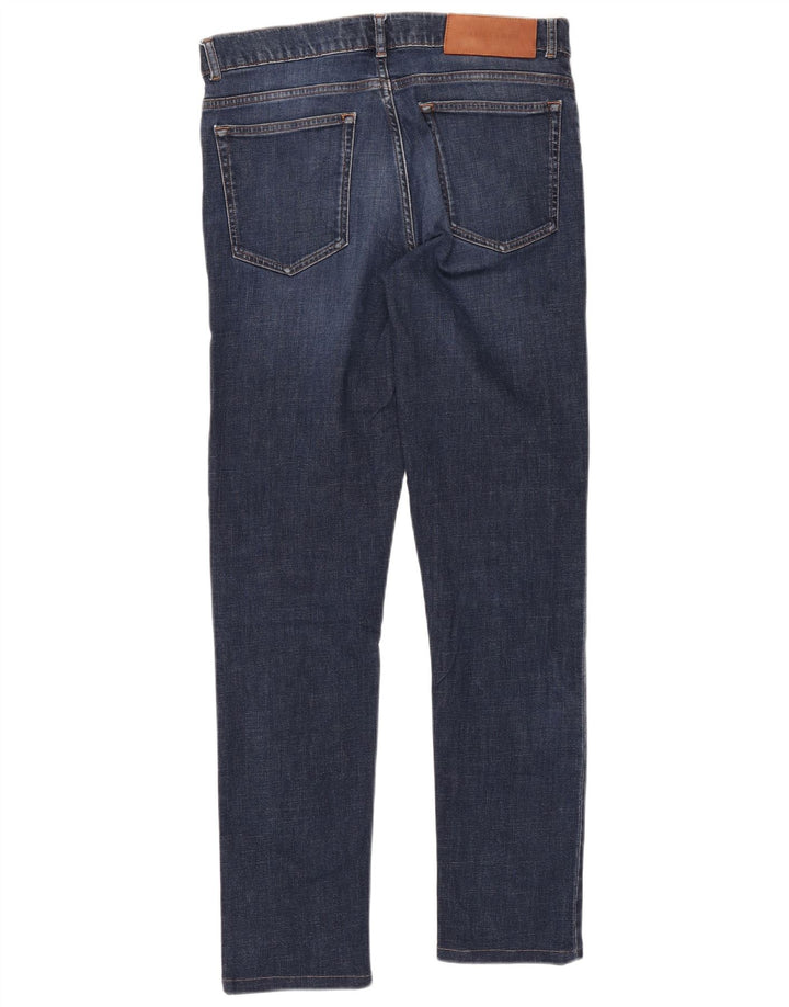 TRUSSARDI muške uske traperice W34 L32 tamnoplave