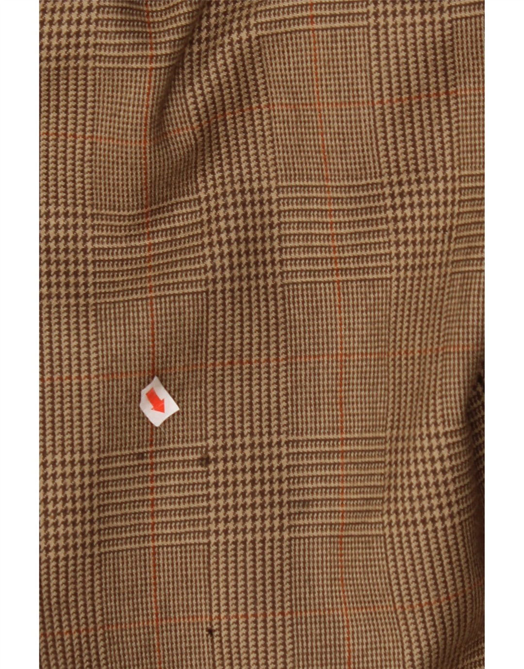 CARLA CARINI Womens Oversized Overcoat UK 14 Medium Brown Houndstooth