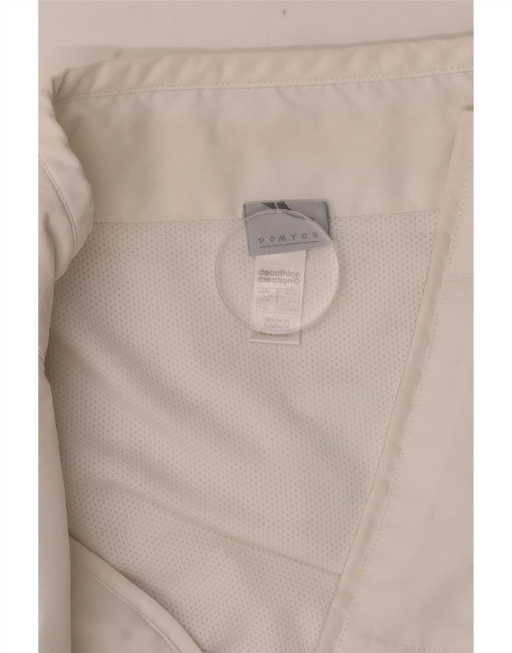 Domyos muška gornja jakna trenirke 2XL bijeli poliester u boji