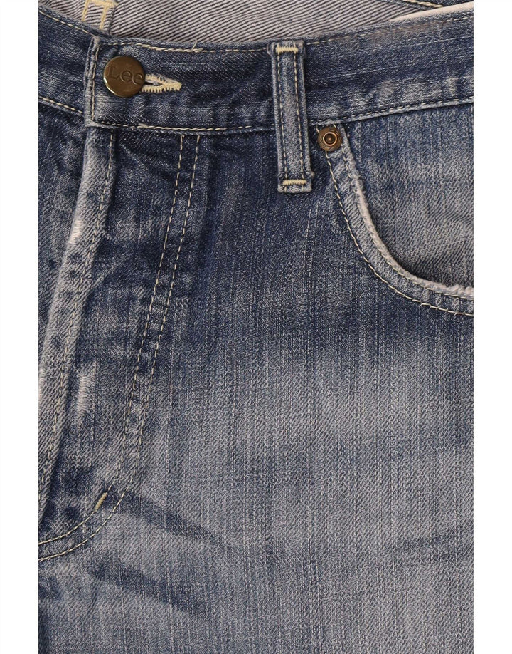 Lee Mens Freeburn Straight Jeans W34 L30 Plavi pamuk