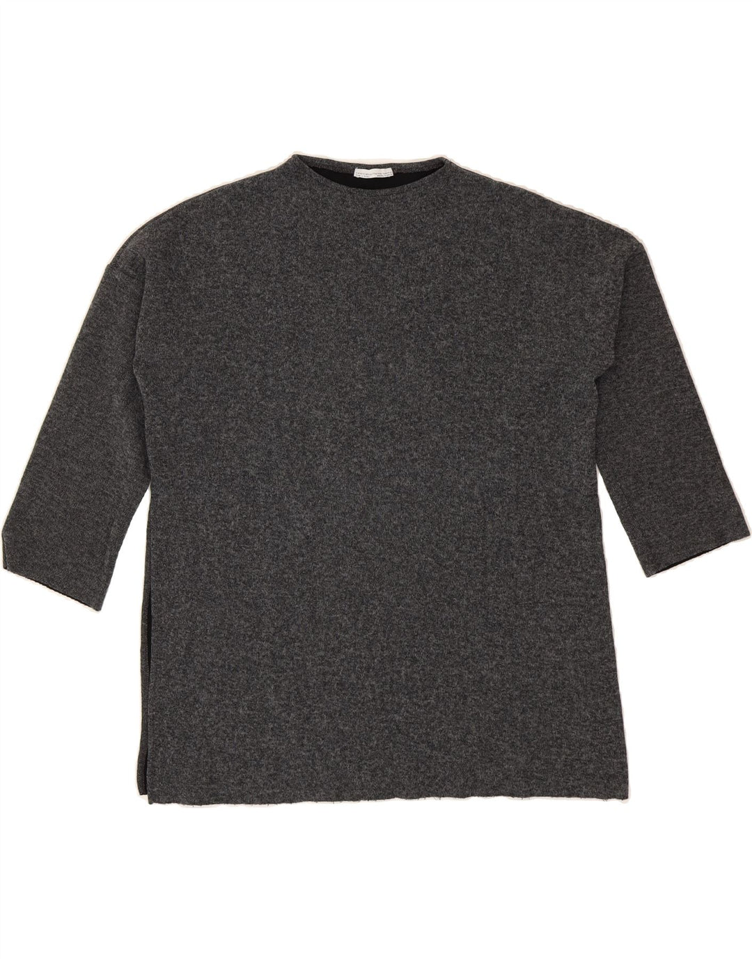 ZARA Womens Oversized Turtle Neck Jumper Sweater UK 10 Small Grey Vintage Zara and Second-Hand Zara from Messina Hembry 
