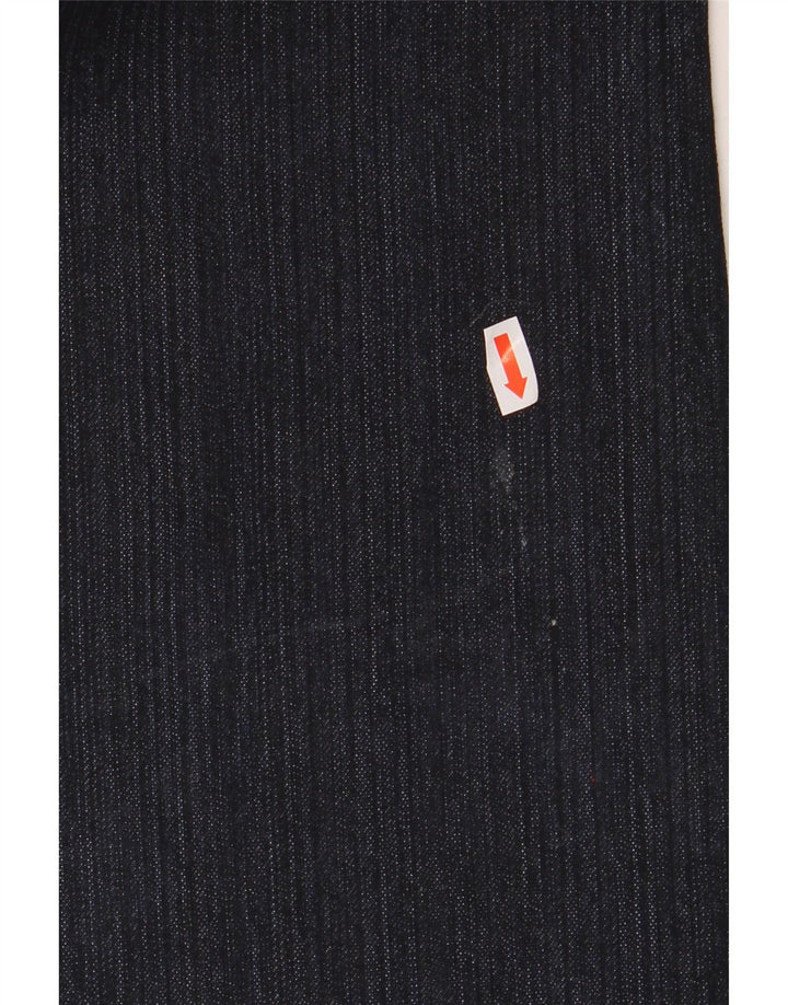 CALVIN KLEIN Ženske lepršave traperice US 10 srednje W32 L30 tamnoplavi pamuk