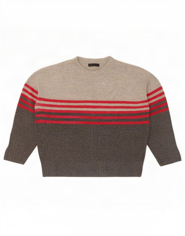 Ženski džemper s okruglim izrezom Marks & Spencer UK 18 XL siva boja