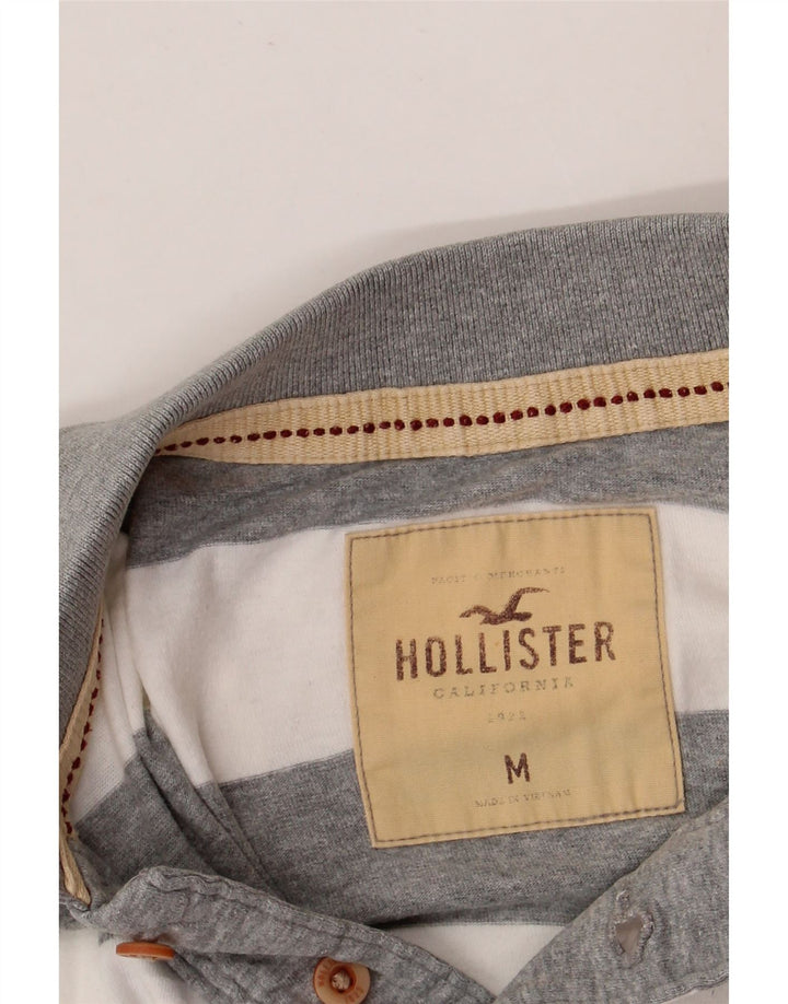 Hollister muška polo majica srednje sive pruge