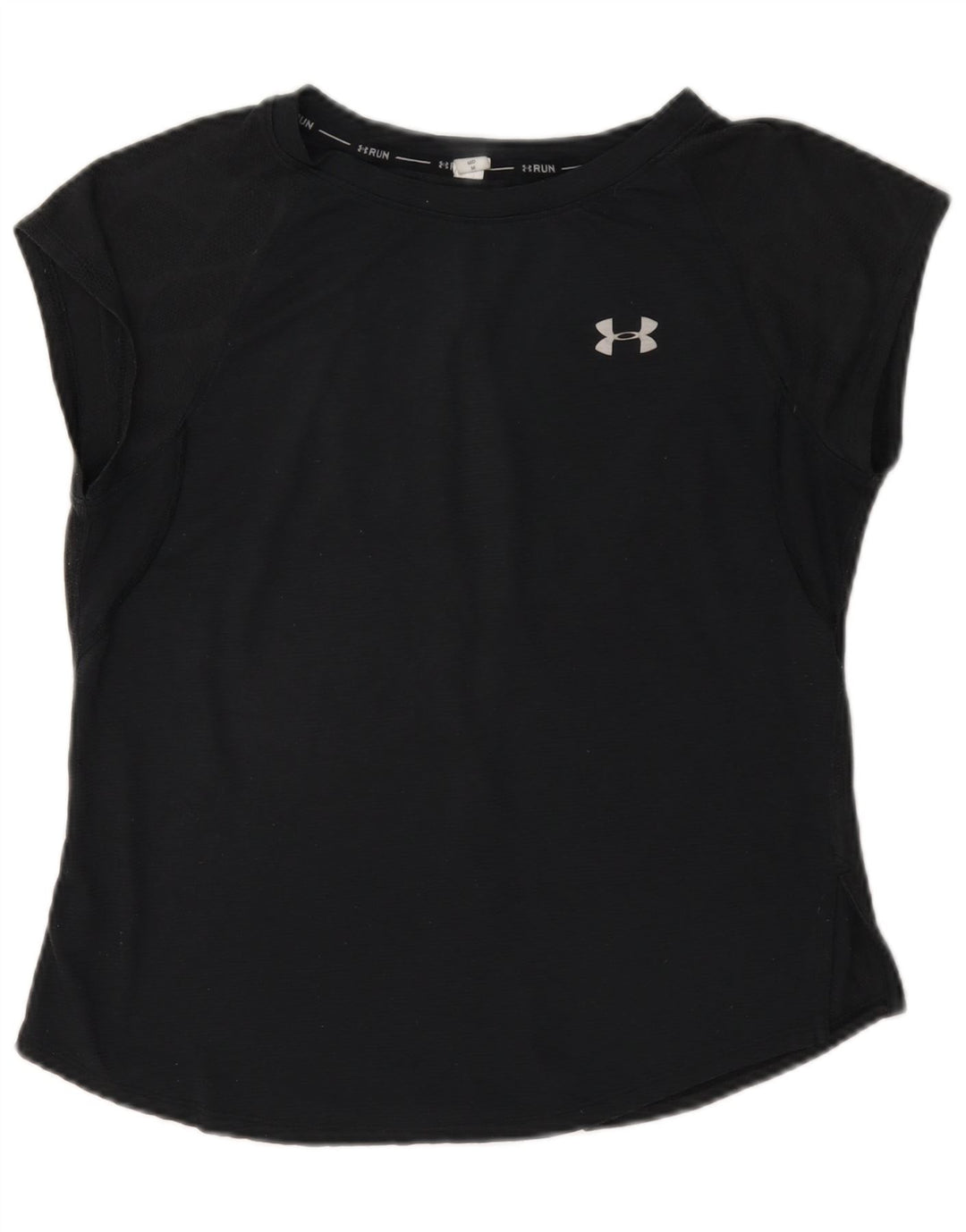 Under Armour ženska majica kratkih rukava UK 14 srednje sivi geometrijski poliester