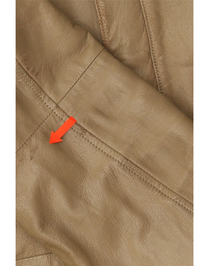 Vintage muška kožna jakna IT 50 Large Brown