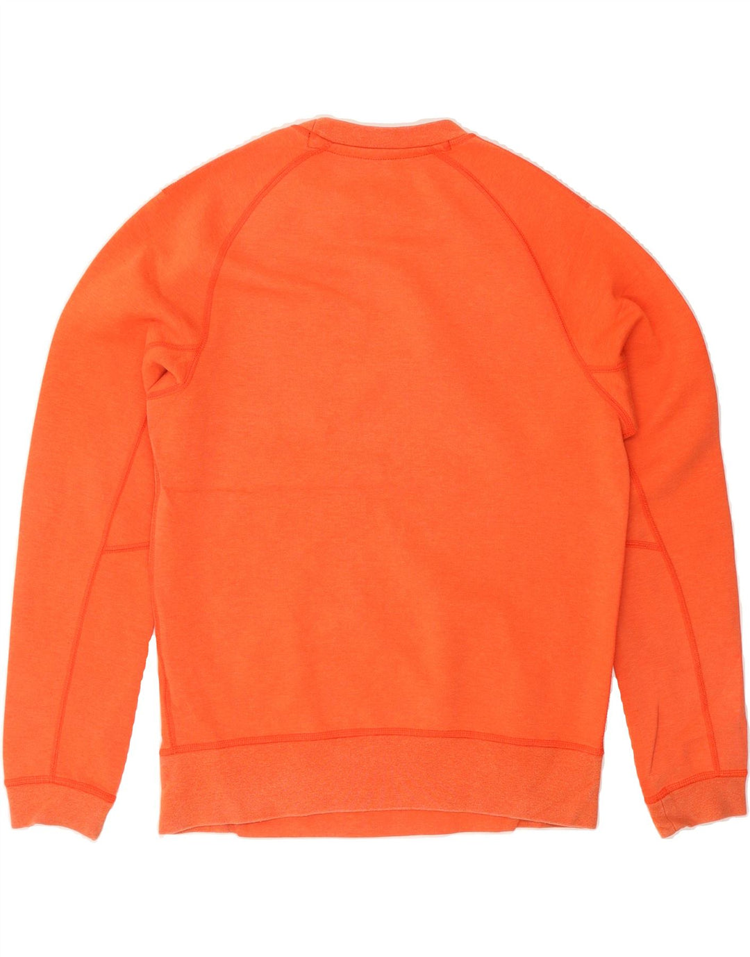 NIKE Mens Sweatshirt Jumper Small Orange Cotton Vintage Nike and Second-Hand Nike from Messina Hembry 