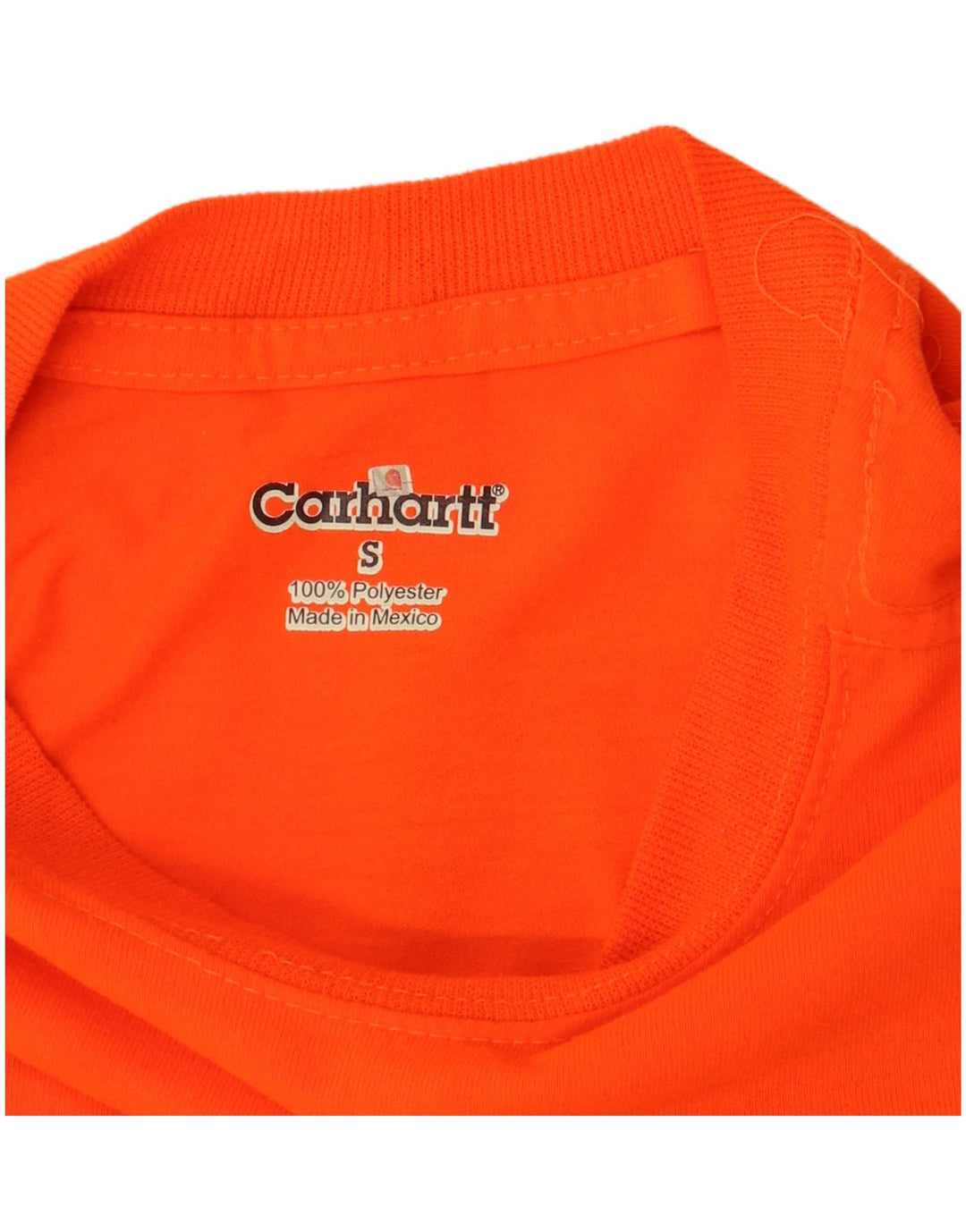Carhartt muška majica dugih rukava, mali narančasti poliester