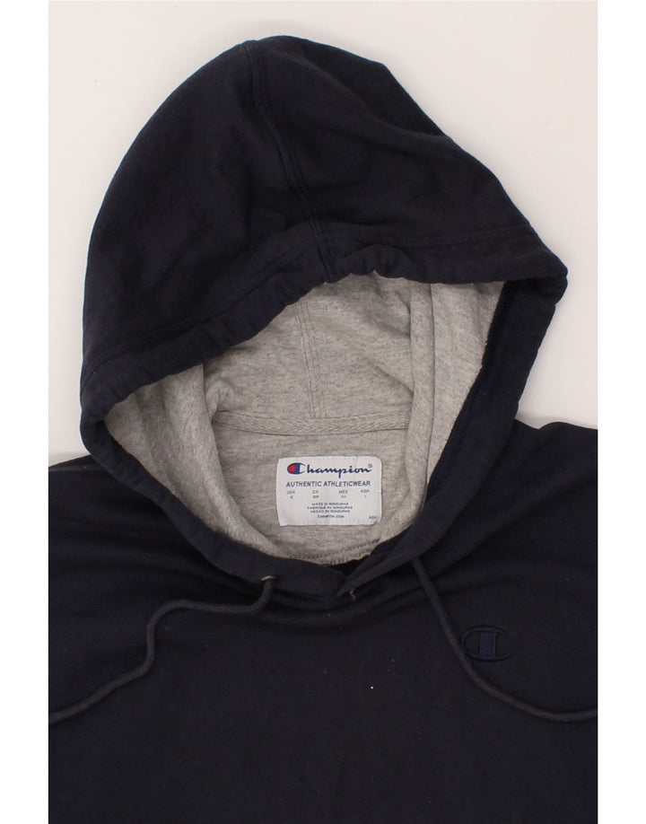 CHAMPION Mens Hoodie Jumper Small Navy Blue Vintage Champion and Second-Hand Champion from Messina Hembry 