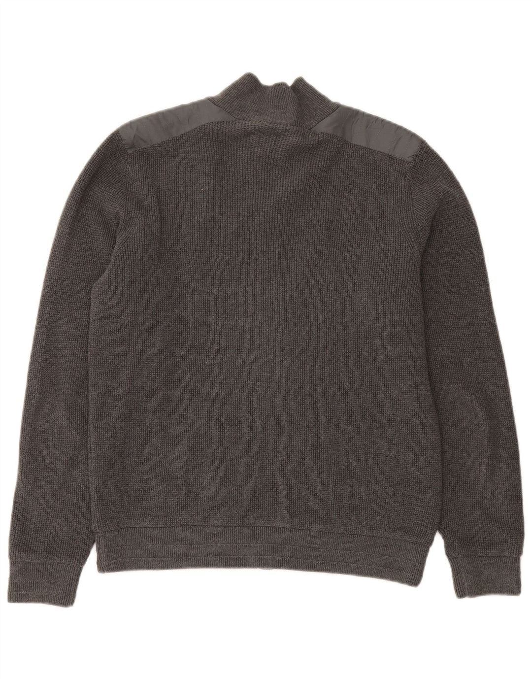 Marks & Spencer muški plavi Harbor džemper standardnog kroja srednje sivi