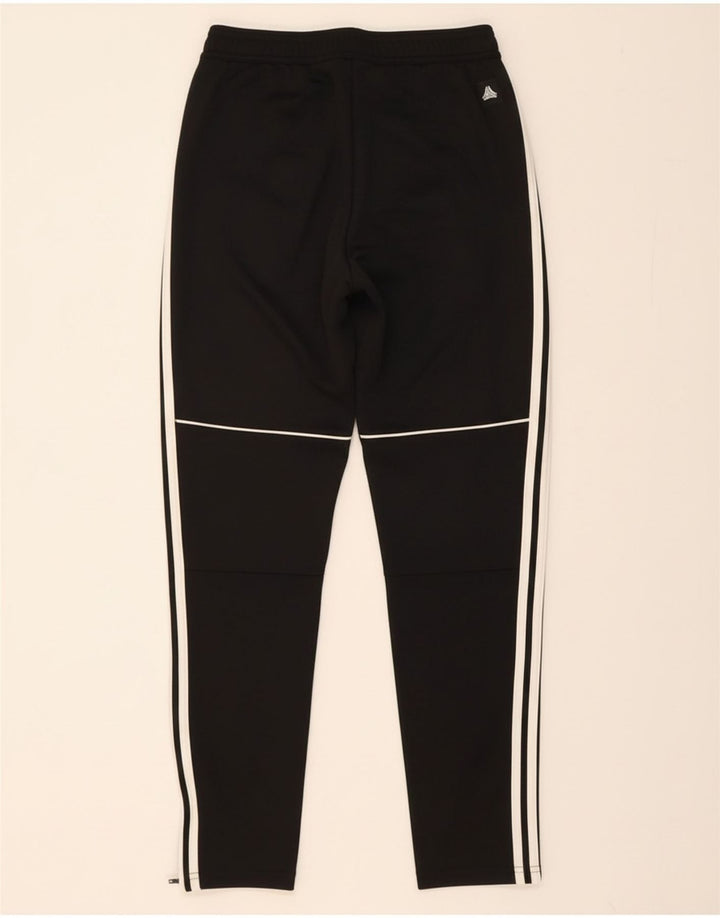 ADIDAS Mens Tracksuit Trousers Small  Black Polyester