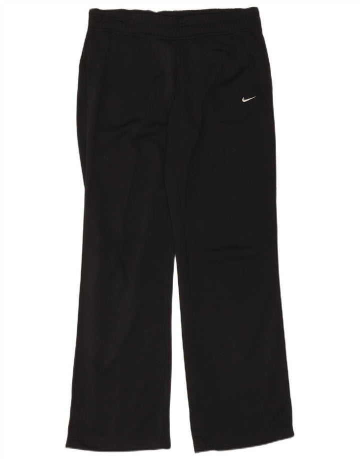 Nike ženske hlače za trenirku UK 16 velike crne poliesterske hlače