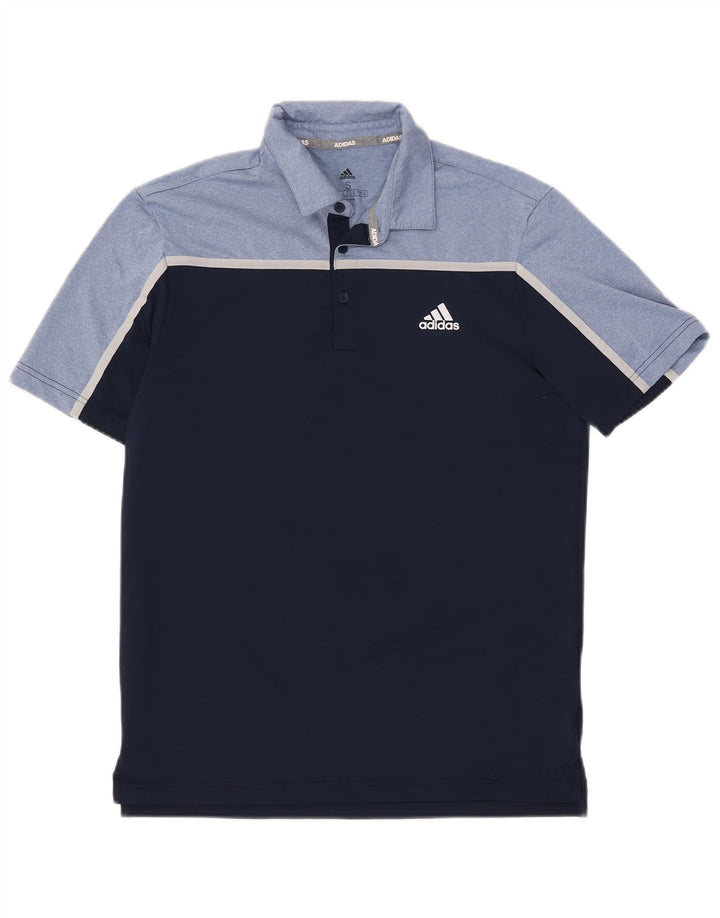 Adidas muška polo majica male tamnoplave poliesterske boje