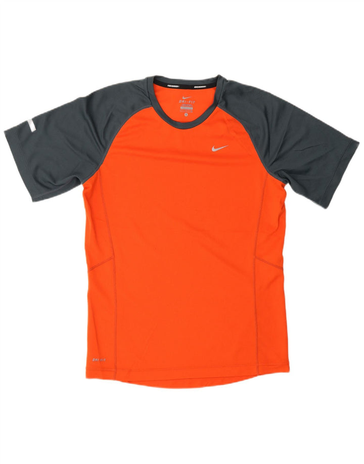 NIKE muška Dri Fit majica kratkih rukava Mala narančasta boja