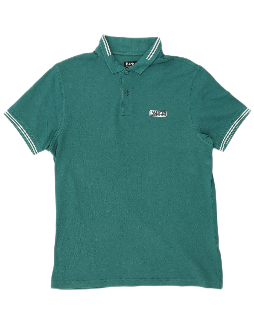 BARBOUR Muška polo majica Srednje zeleni pamuk