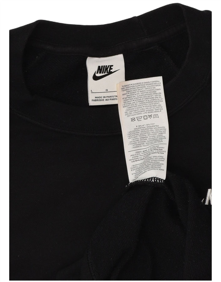 Nike muški džemperi veliki crni pamuk