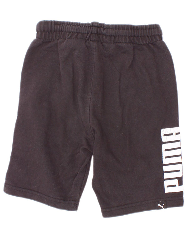 Puma Boys Graphic Sport Shorts 4-5 Years Black Pamuk