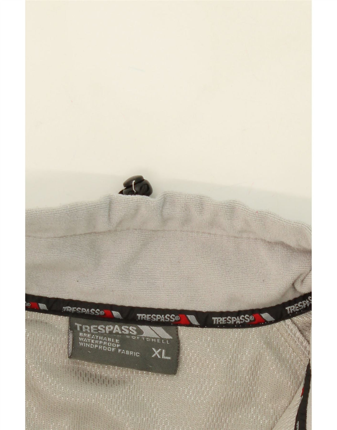TRESPASS Womens Windbreaker Jacket UK 18 XL Grey Polyester Vintage Trespass and Second-Hand Trespass from Messina Hembry 
