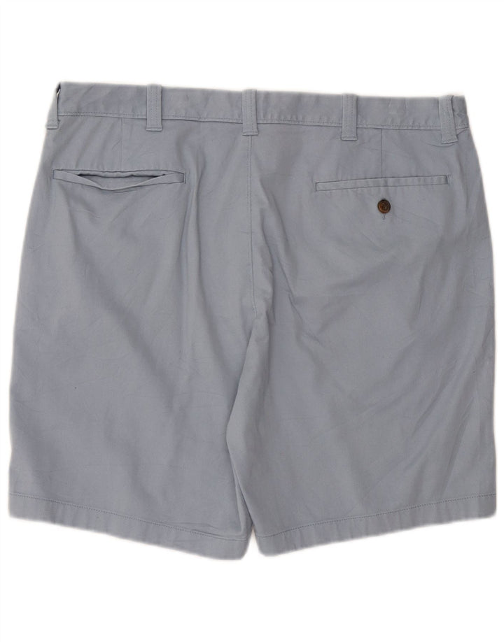 J. CREW Muške chino kratke hlače W36 veliki plavi pamuk