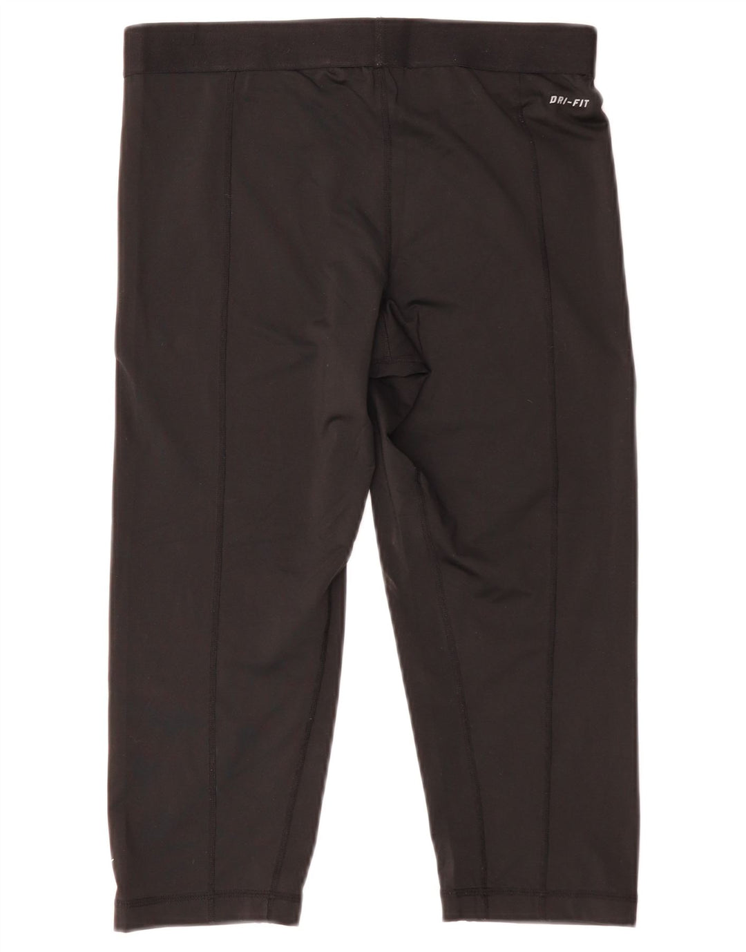 Nike ženske Graphic Capri tajice UK 26 velike crne poliesterske