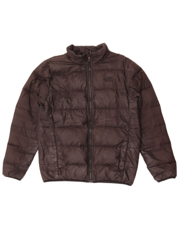 The North Face Boys podstavljena jakna 14-15 godina XL crni poliester
