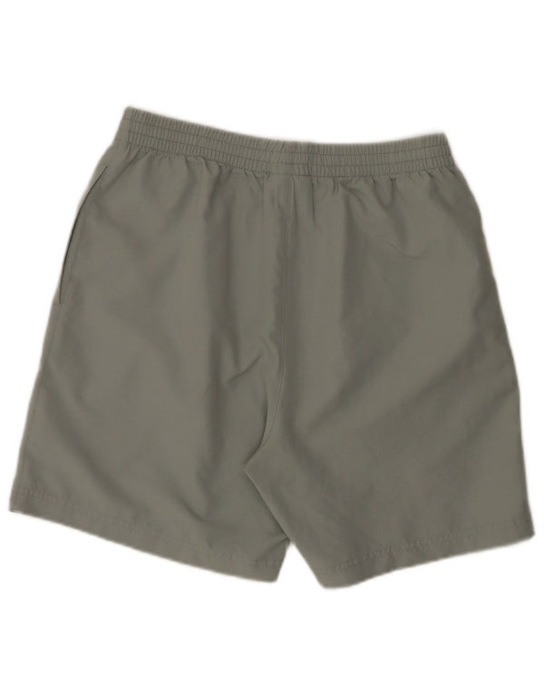 REEBOK Muške sportske kratke hlače srednje sive boje od poliestera