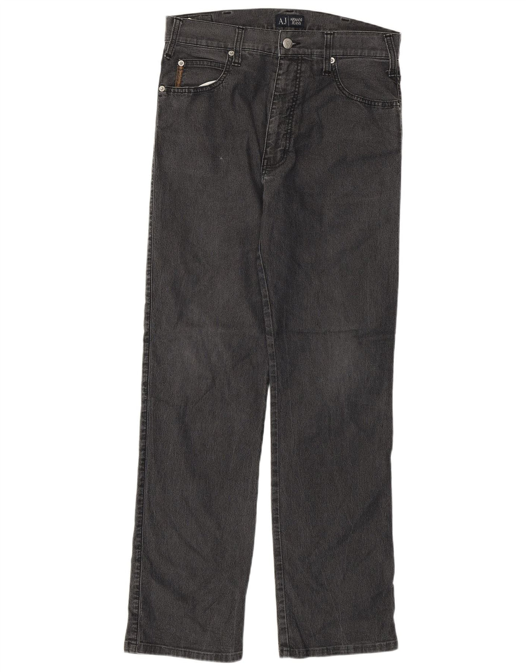 Armani ženske ravne traperice W31 L30 sivi pamuk