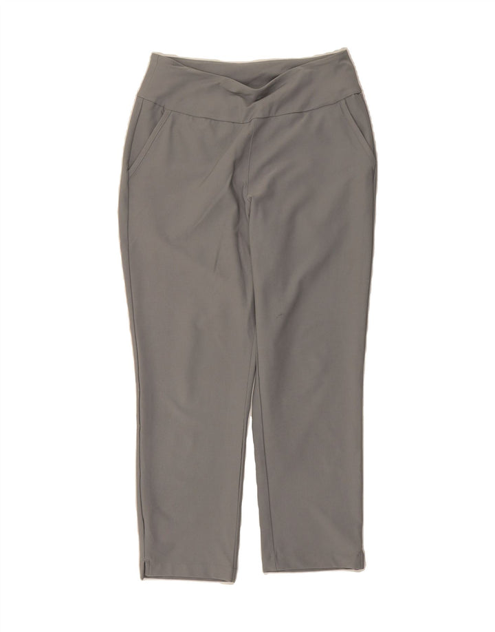 ADIDAS Womens Tracksuit Trousers UK 12/14 Medium  Grey Polyester Vintage Adidas and Second-Hand Adidas from Messina Hembry 