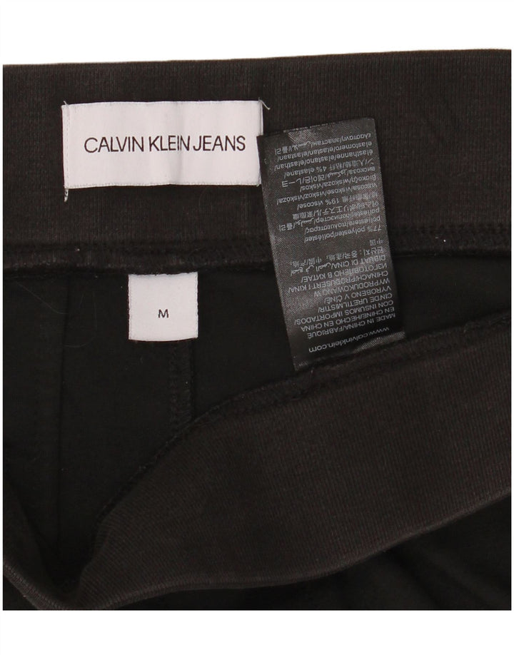 Calvin Klein Graphic skraćene muške hlače srednje veličine W32 L25 crni poliester