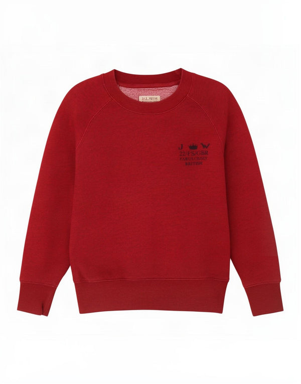 Jack Wills Ženska kratkotrajna majica UK 8 Mali bordo pamuk