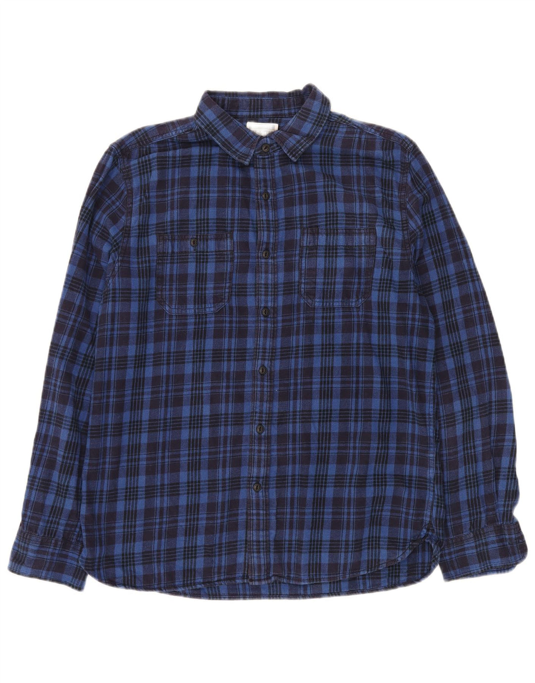 CONVERSE Muška flanelska košulja Srednje plavi karirani pamuk