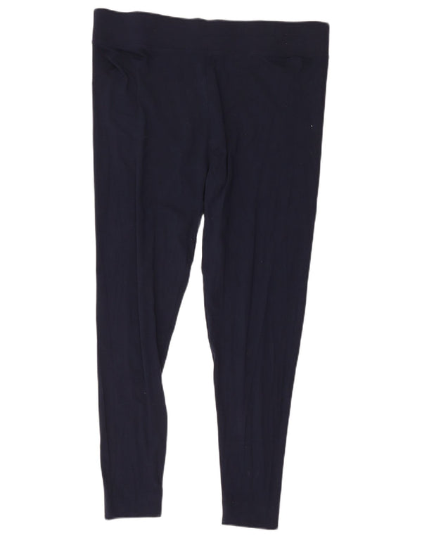 Marks & Spencer ženske tajice UK 18 XL tamnoplava viskoza