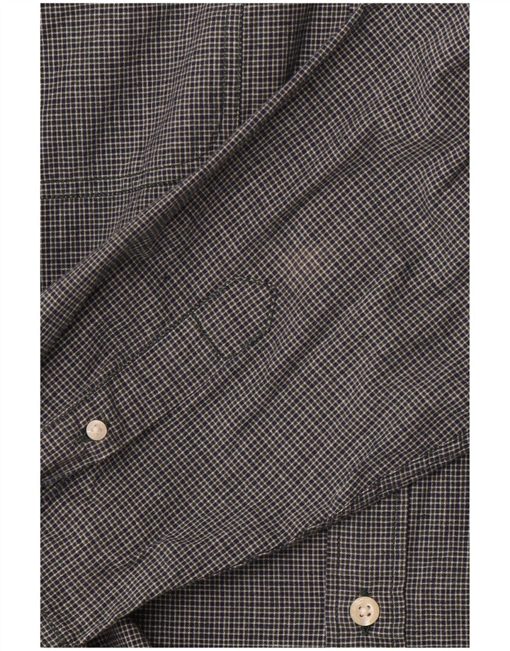 LEVI'S muška uska košulja velikog tamnoplavog kariranog pamuka