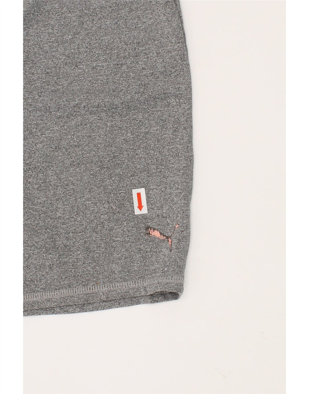 PUMA Girls Sport Shorts 12-13 Years Large  Grey Polyester Vintage Puma and Second-Hand Puma from Messina Hembry 