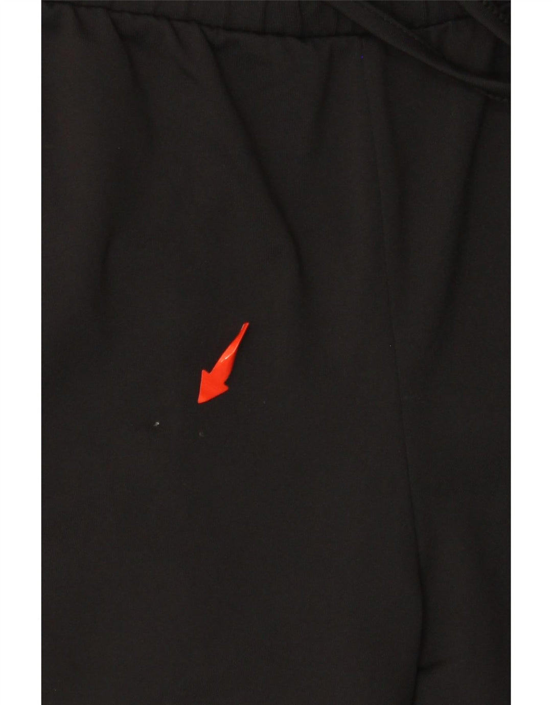 VINTAGE Ženske kratke sportske hlače s grafičkim motivima UK 14 Veliki blok crne boje