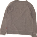 LEVI'S Girls Graphic Sweatshirt Jumper 13-14 Years Grey Vintage Levi's and Second-Hand Levi's from Messina Hembry 