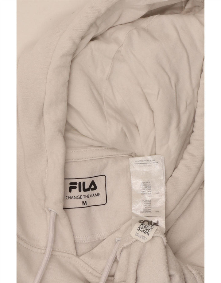 FILA muška majica s kapuljačom srednje veličine, bijeli pamuk