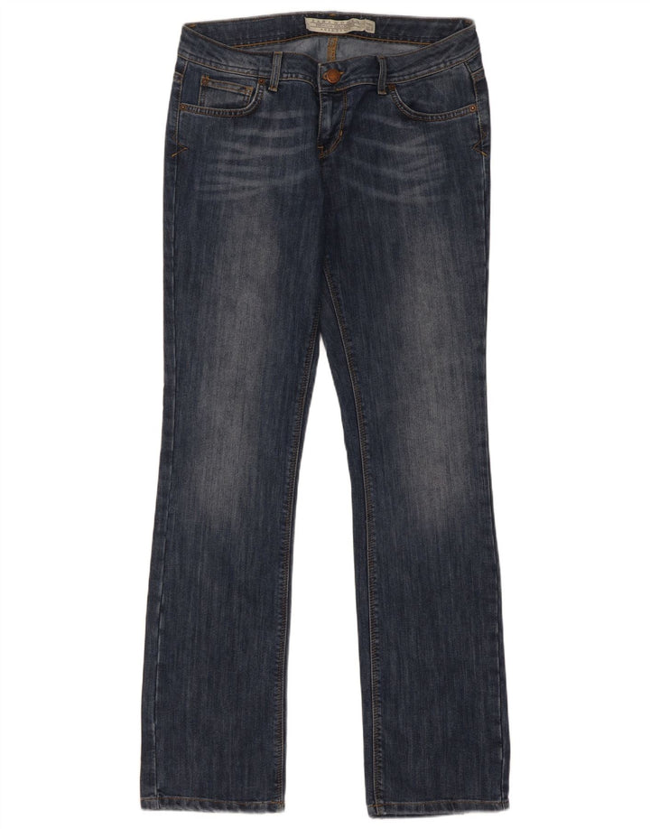 Ženske traperice Zara Bootcut EU 42 Large W32 L32 tamnoplavi pamuk