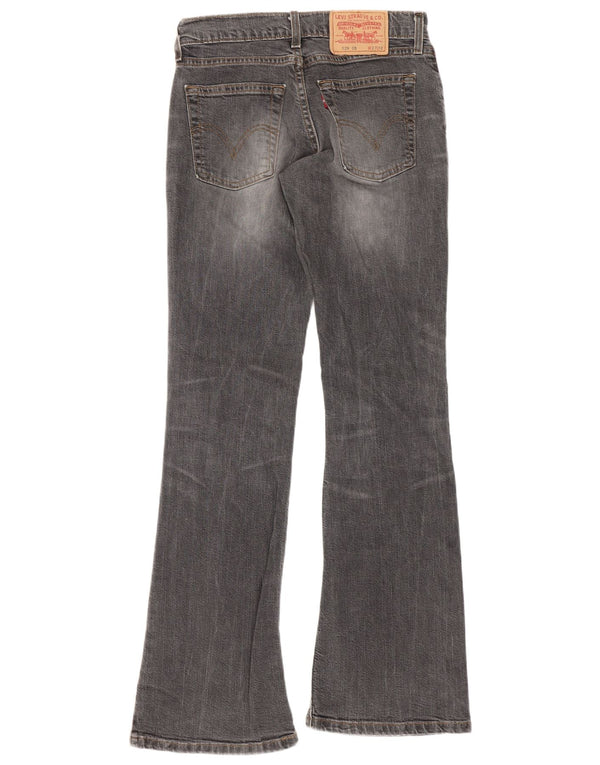 Levi's ženske traperice 529 Curvy Bootcut W27 L32 Sivi pamuk
