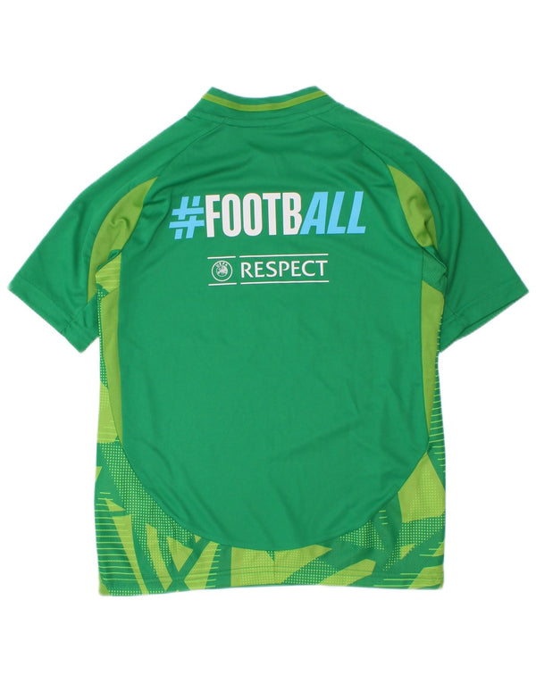 Majica kratkih rukava Adidas Boys Aeroready Graphic T-Shirt 7-8 Years Green Colourblock