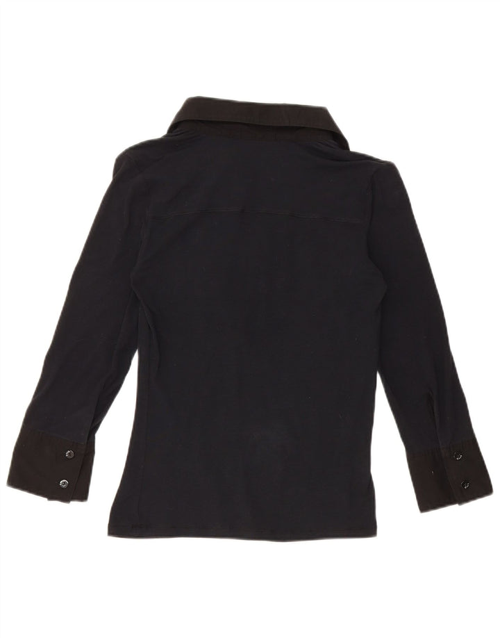 Liu Jo Ženski pulover 3/4 rukava Bluza UK 8 Mali tamnoplavi