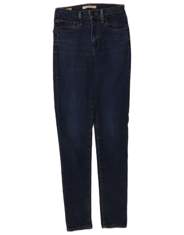 Levi's ženske uske traperice visokog struka 721 W26 L30 tamnoplavi liocel