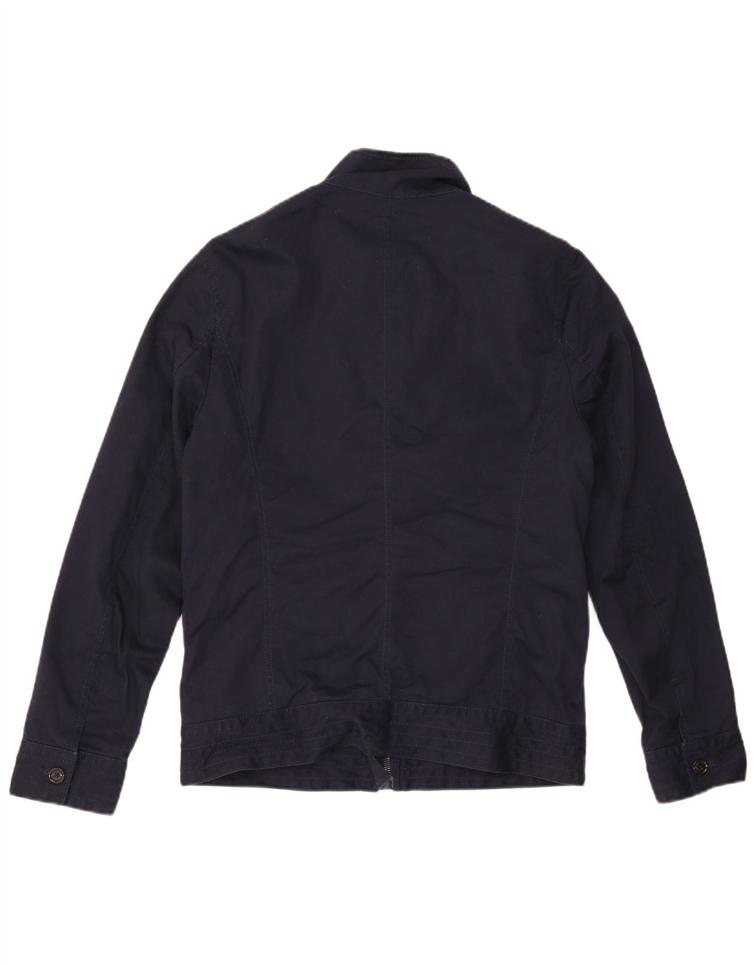 ZARA muška vojna jakna UK 40 veliki tamnoplavi poliester